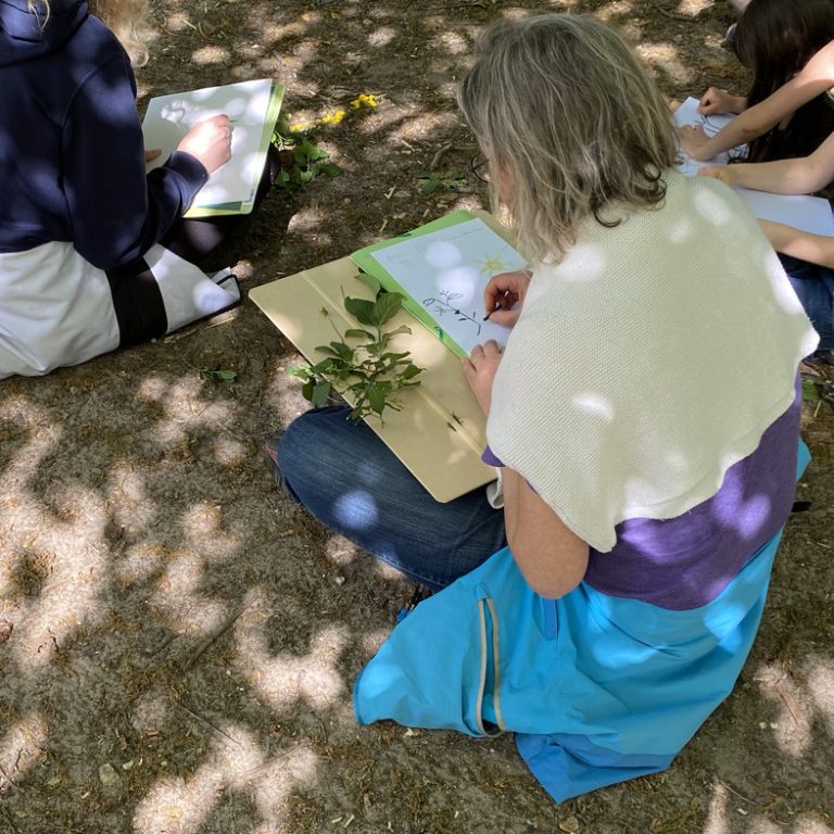 atelier dessin au fusain et aux pigments naturels